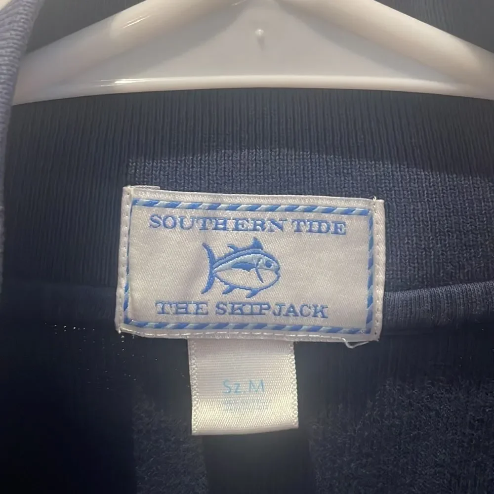Southern Tide the Skipjack 1/4 zip pullover SZ medium